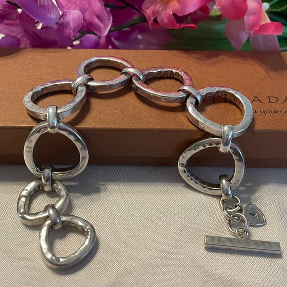 Silpada SILVER RUSH Sterling Silver Link Bracelet B2709 - Picture 8 of 15